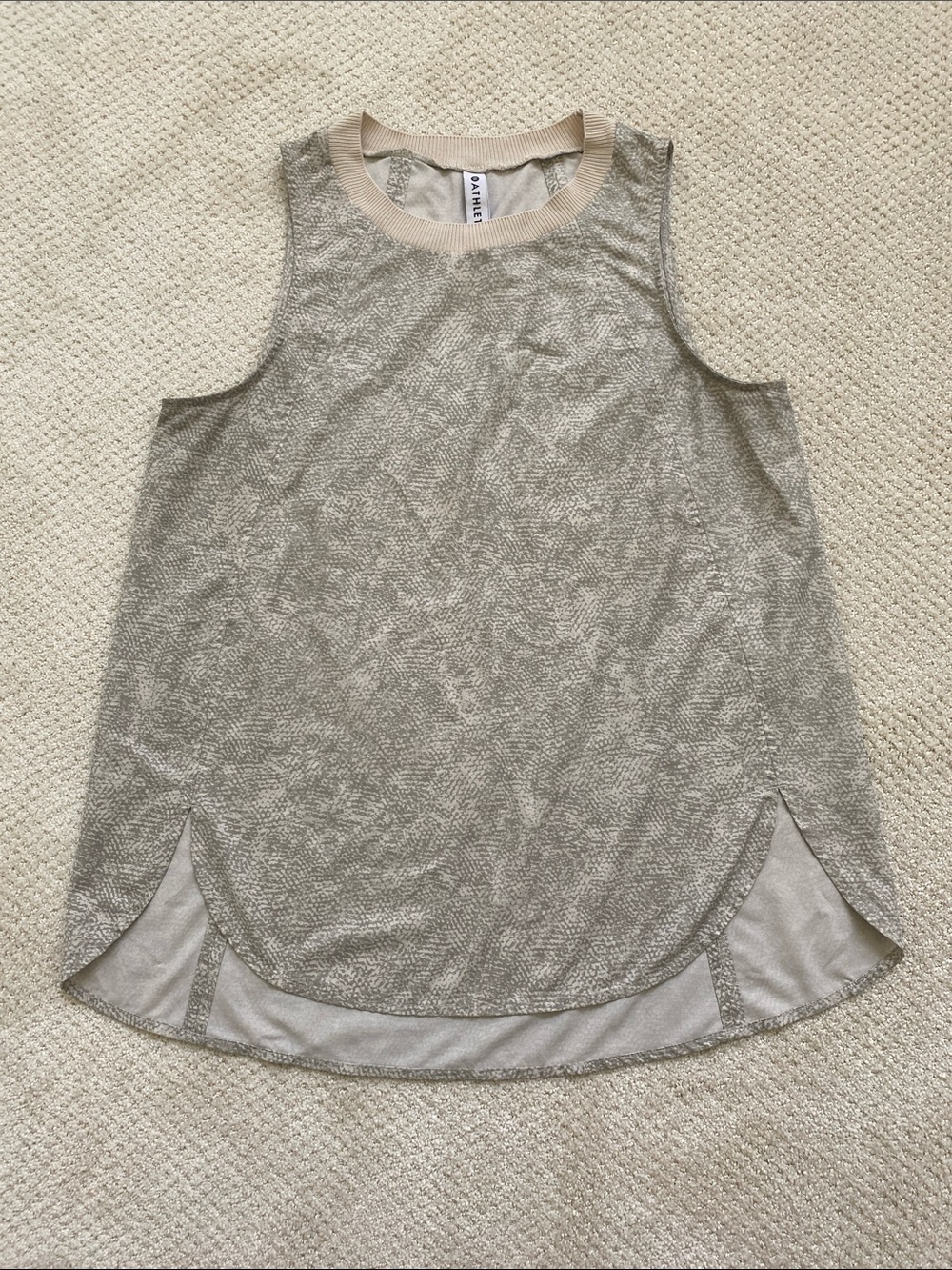 Athleta Zephyr Sleeveless Refined Tank Top